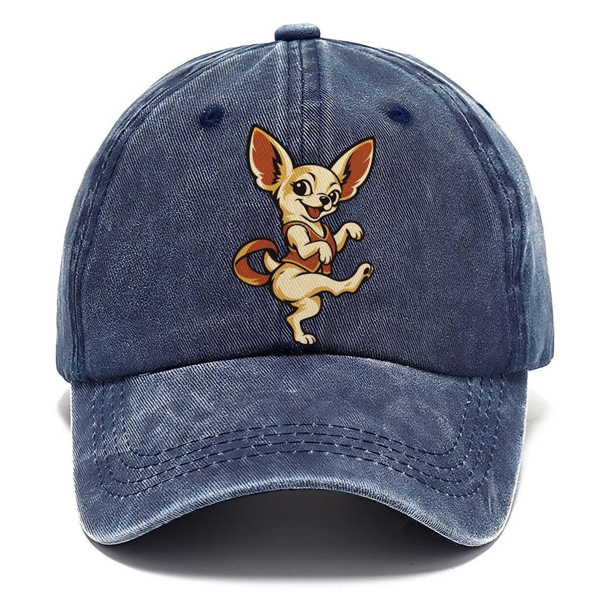 Chihuahua Dance Lead Sundown Familiars Classic Cap – Twilight Navy