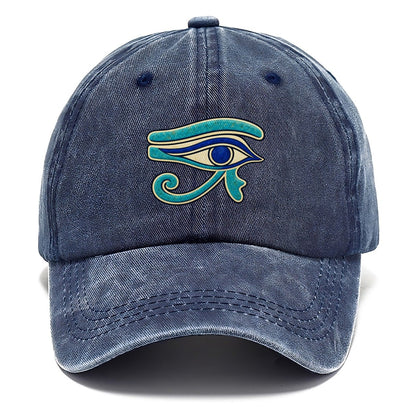 Wedjat In Blue Quiet Wards Heritage Classic Cap – Twilight Navy