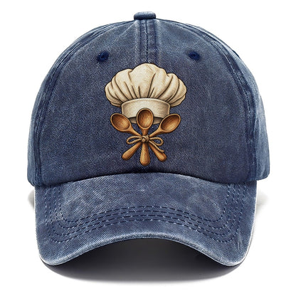 Chef Hat Wooden Spoons Fan Favorites Classic Cap – Twilight Navy