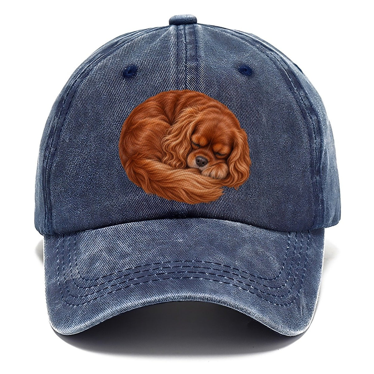 Cavalier Ruby Crescent Nap Pastimes Companions Classic Cap – Twilight Navy