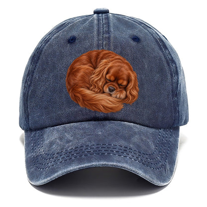 Cavalier Ruby Crescent Nap Pastimes Companions Classic Cap – Twilight Navy