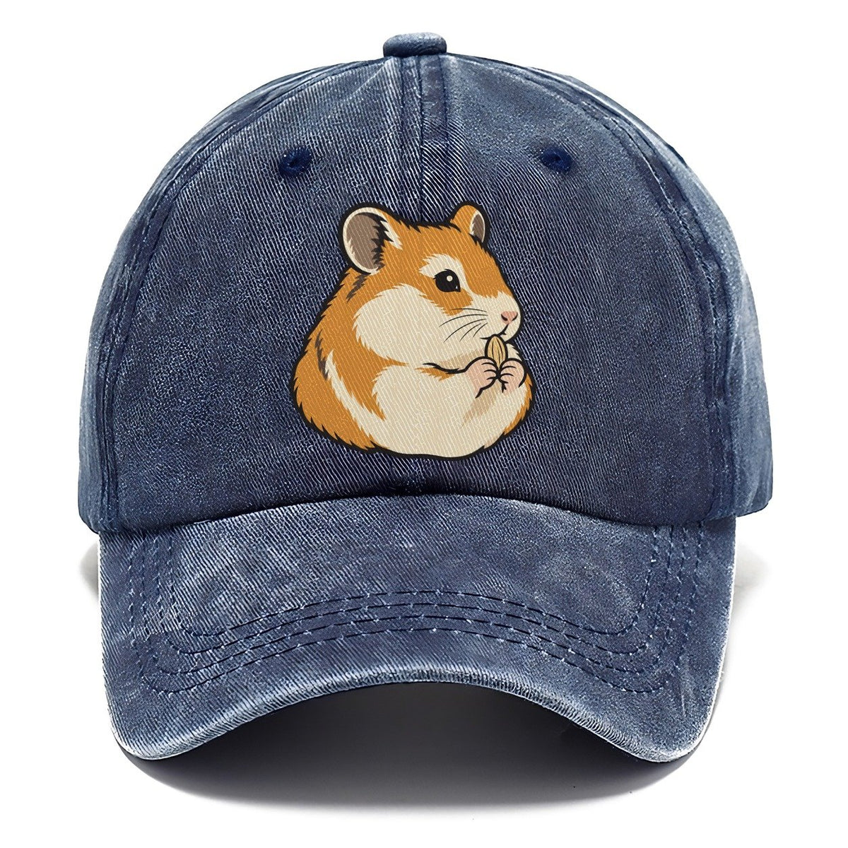 Hamster Seed Keeper Small Pet Logos Classic Cap – Twilight Navy