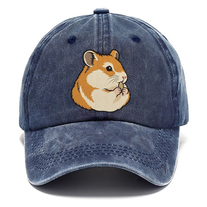 Hamster Seed Keeper Small Pet Logos Classic Cap – Twilight Navy