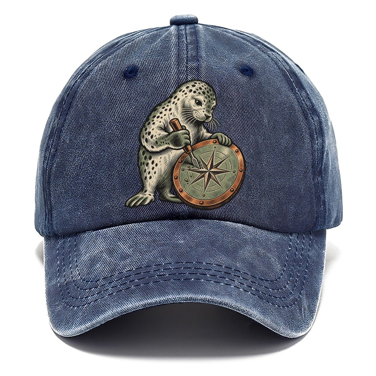 Seal Chart Engraver Sundown Familiars Classic Cap – Twilight Navy