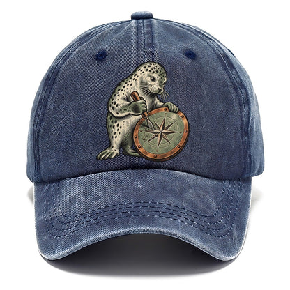 Seal Chart Engraver Sundown Familiars Classic Cap – Twilight Navy