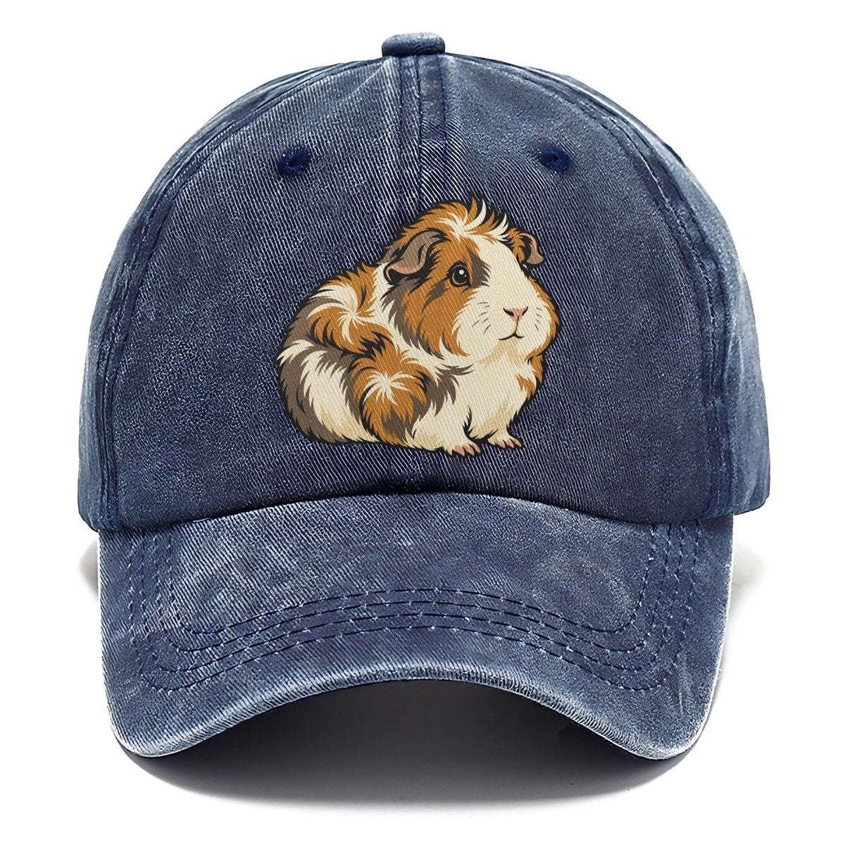 Guinea Pig Rosette Crown Small Pet Logos Classic Cap – Twilight Navy