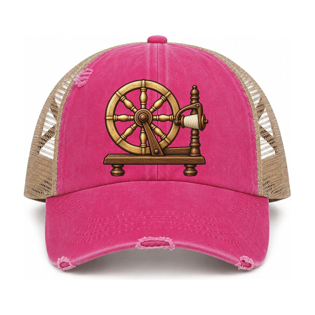 Raspberry-Khaki — front view