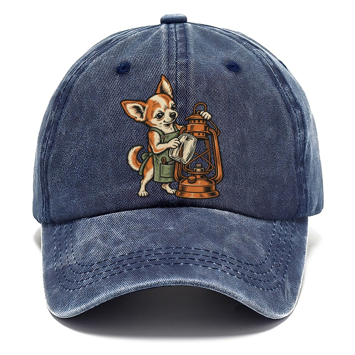 Chihuahua Lantern Mender Sundown Familiars Classic Cap – Twilight Navy