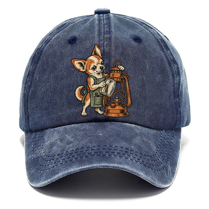 Chihuahua Lantern Mender Sundown Familiars Classic Cap – Twilight Navy
