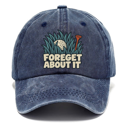Foreget About It Familiar Punchlines Classic Cap – Twilight Navy