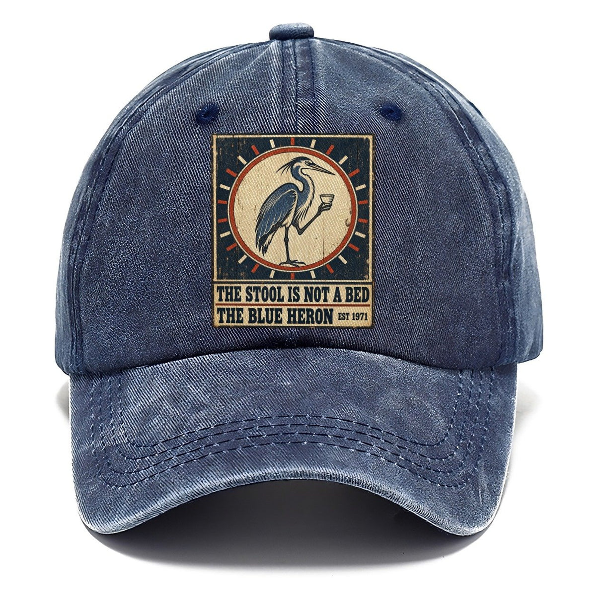 Blue Heron Bar Izakaya Rules Classic Cap – Twilight Navy