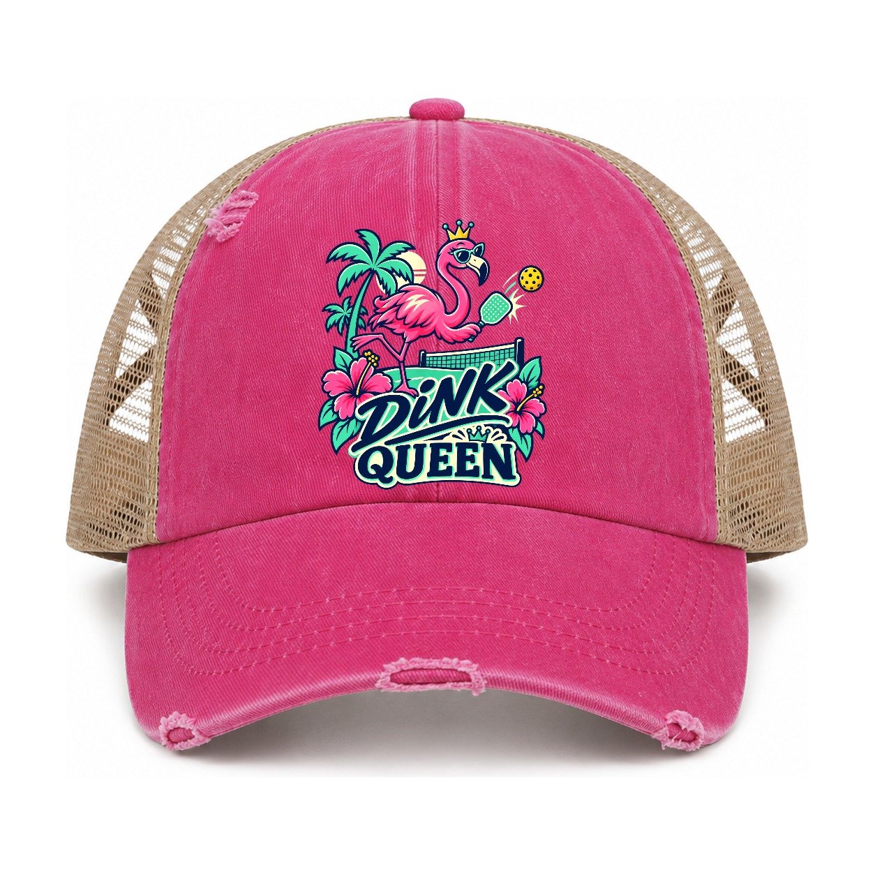 Raspberry-Khaki — front view