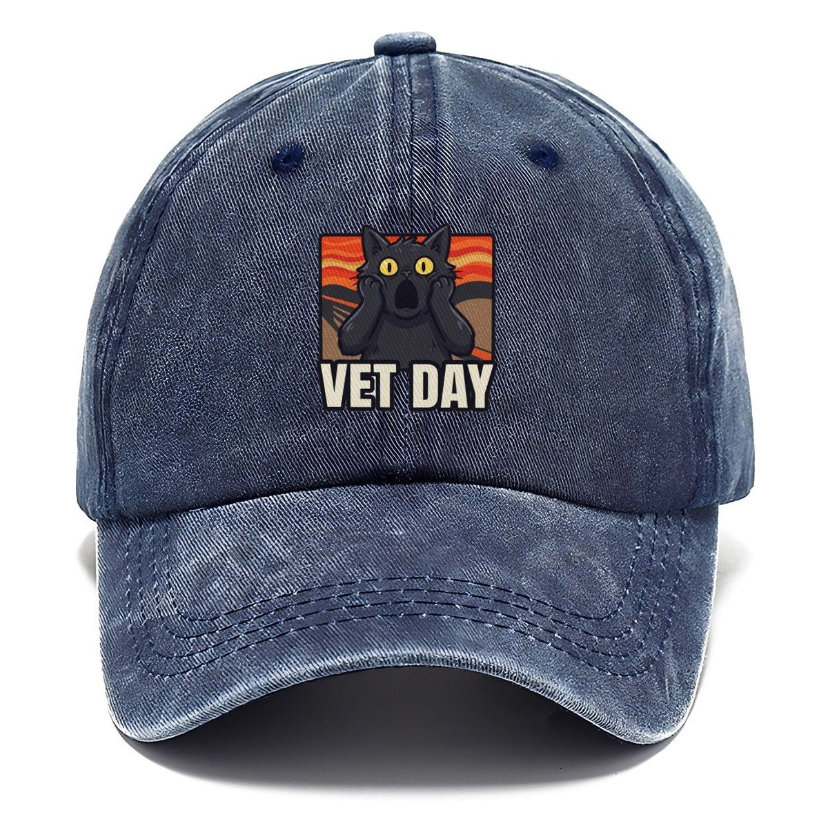 Black Cat Scream Vet Day Scream Classic Cap – Twilight Navy