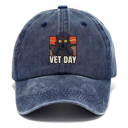 Black Cat Scream Vet Day Scream Classic Cap – Twilight Navy