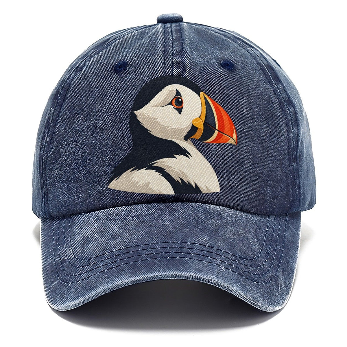 Puffin Portrait Classic Cap – Twilight Navy
