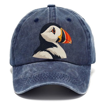 Puffin Portrait Classic Cap – Twilight Navy