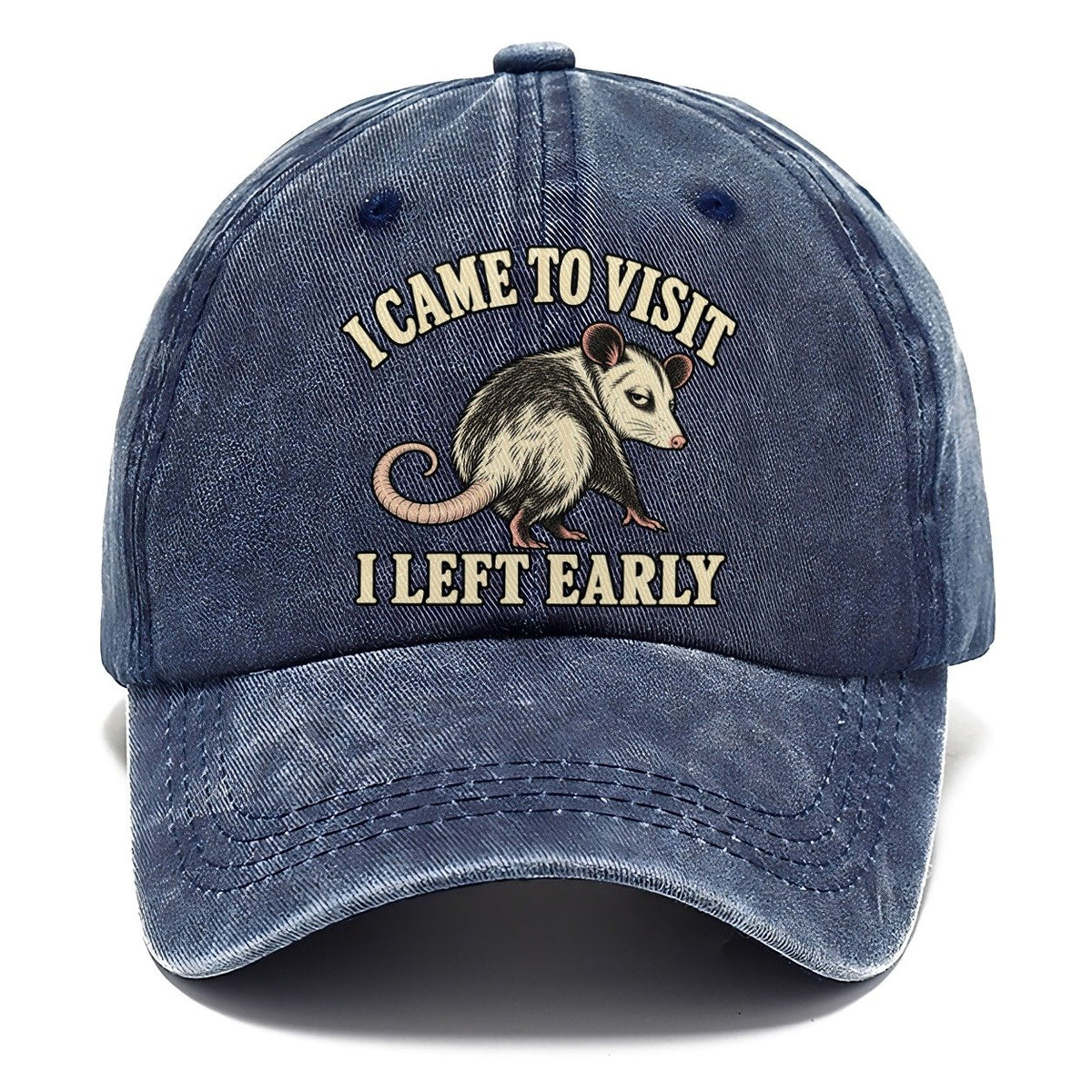 Opossum Quiet Exit Everyday Originals Classic Cap – Twilight Navy