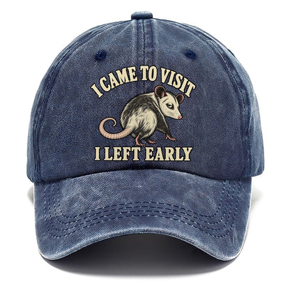 Opossum Quiet Exit Everyday Originals Classic Cap – Twilight Navy