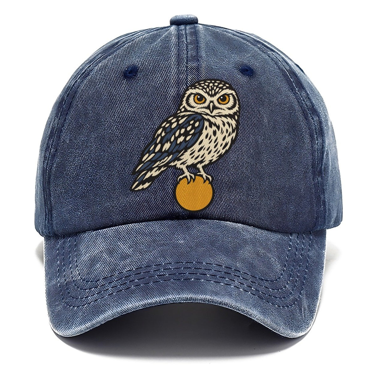Burrowing Owl Sunrise Sundown Familiars Classic Cap – Twilight Navy