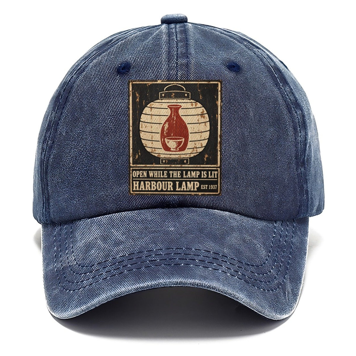 Harbour Lamp Izakaya Rules Classic Cap – Twilight Navy