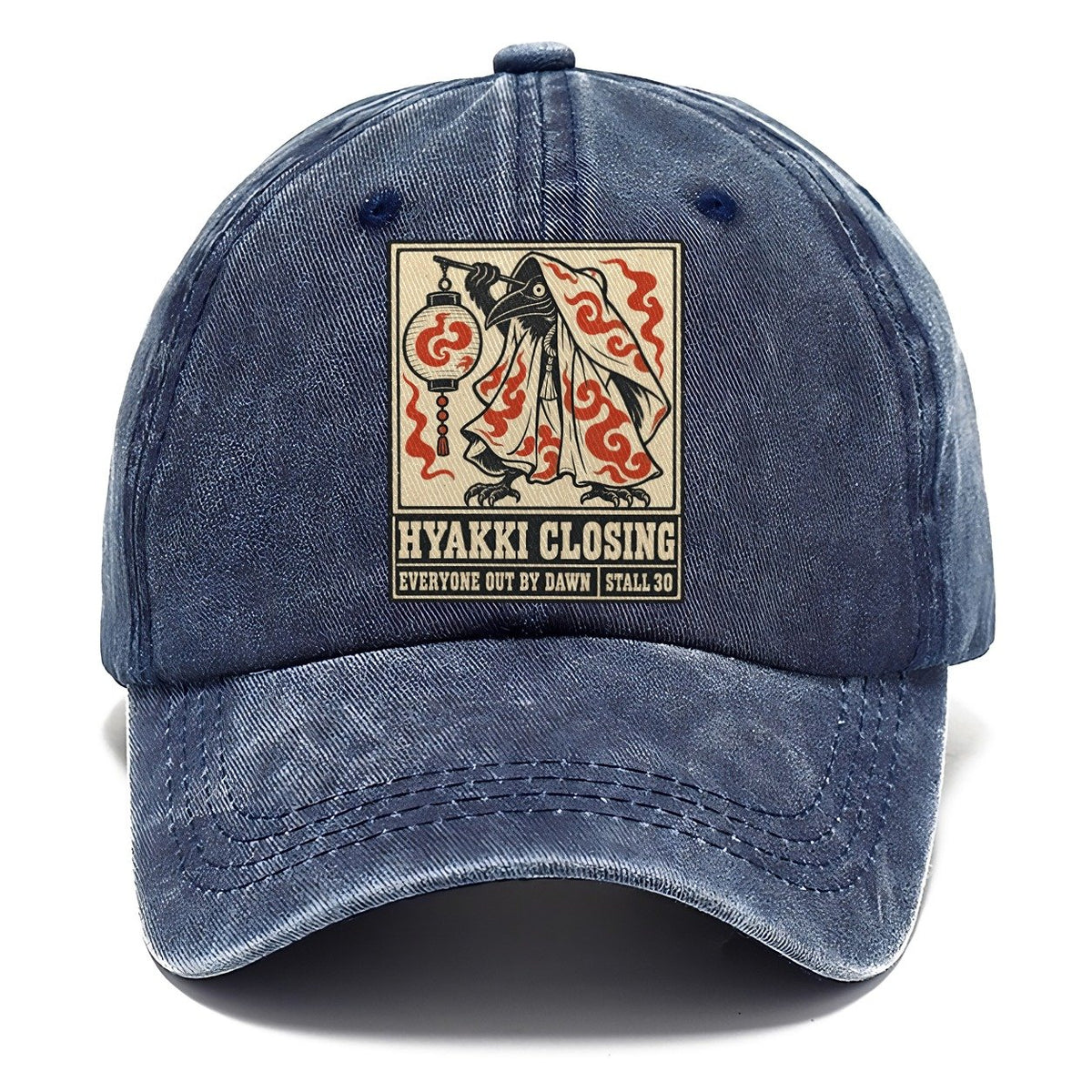 Hyakki Closing Yokai Night Market Classic Cap – Twilight Navy