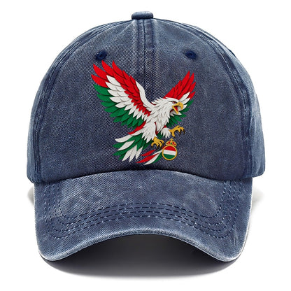 Cut-Paper Hungary Crest Classic Cap – Twilight Navy