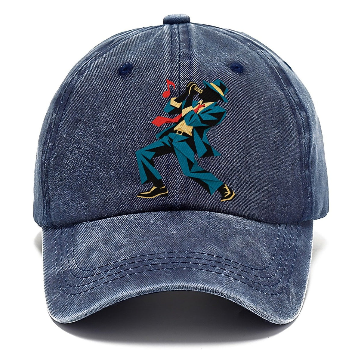 Cut-Paper Harmonica Classic Cap – Twilight Navy