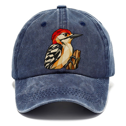 Red Bellied Woodpecker Wildwood Mosaic Classic Cap – Twilight Navy