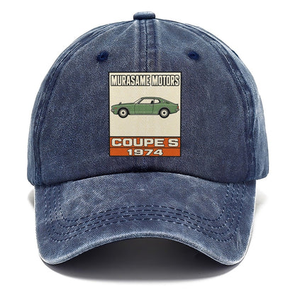 Murasame Coupe S Showa Speed Plates Classic Cap – Twilight Navy