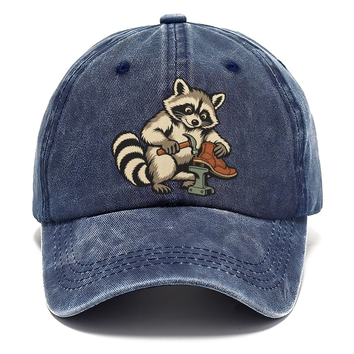 Raccoon Cobbler Sundown Familiars Classic Cap – Twilight Navy