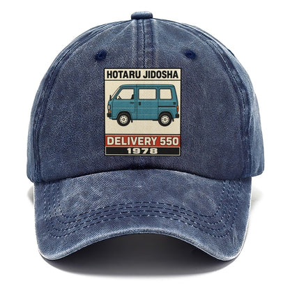 Hotaru Delivery Showa Speed Plates Classic Cap – Twilight Navy