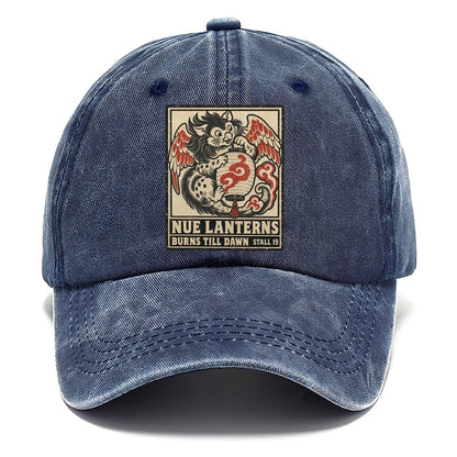 Nue Lanterns Yokai Night Market Classic Cap – Twilight Navy