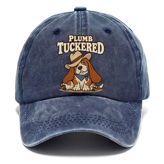 Plumb Tuckered Well I Declare Classic Cap – Twilight Navy