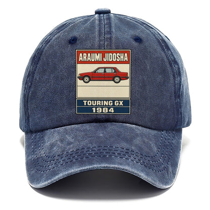 Araumi Touring Showa Speed Plates Classic Cap – Twilight Navy