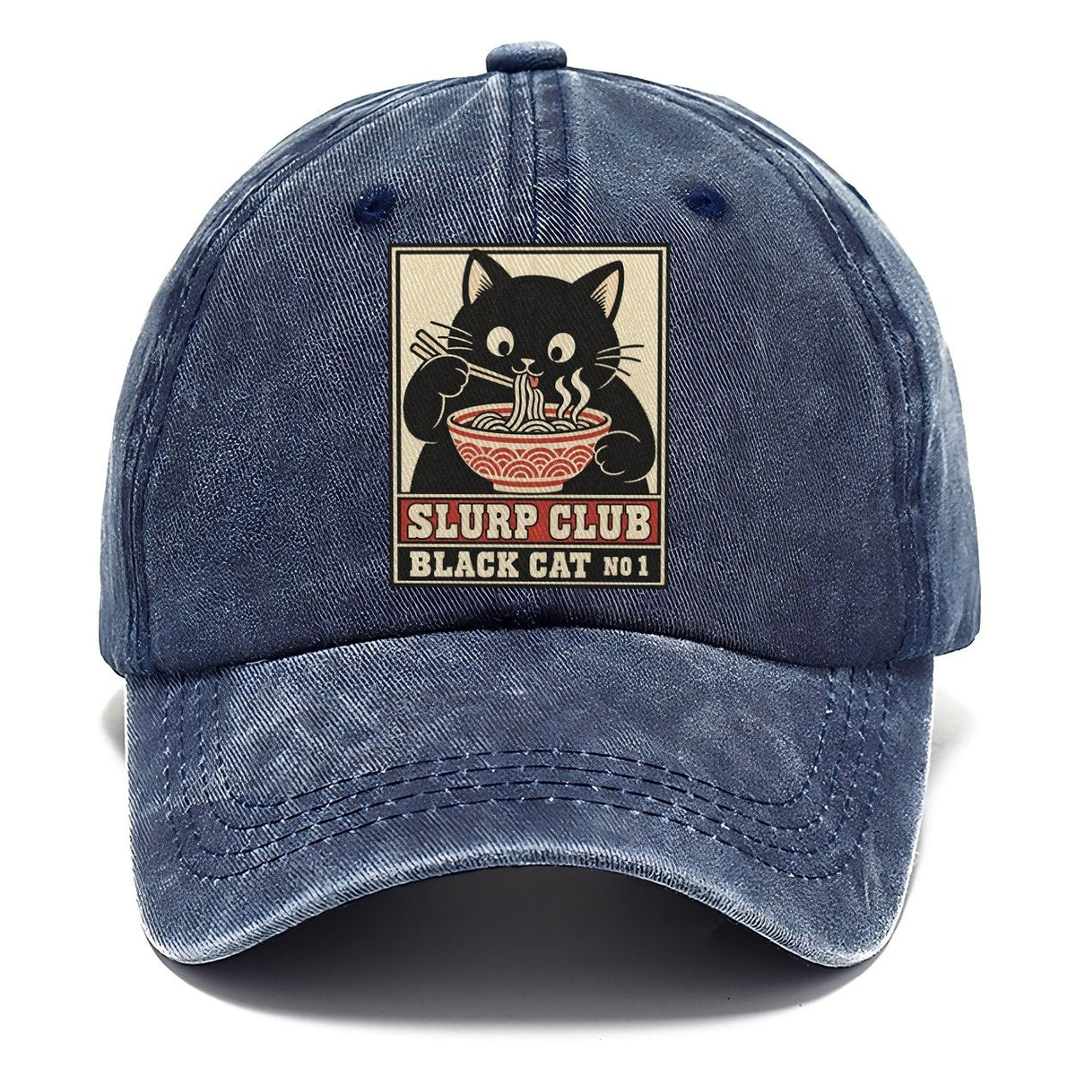 Black Cat Shoyu Slurp Club Classic Cap – Twilight Navy