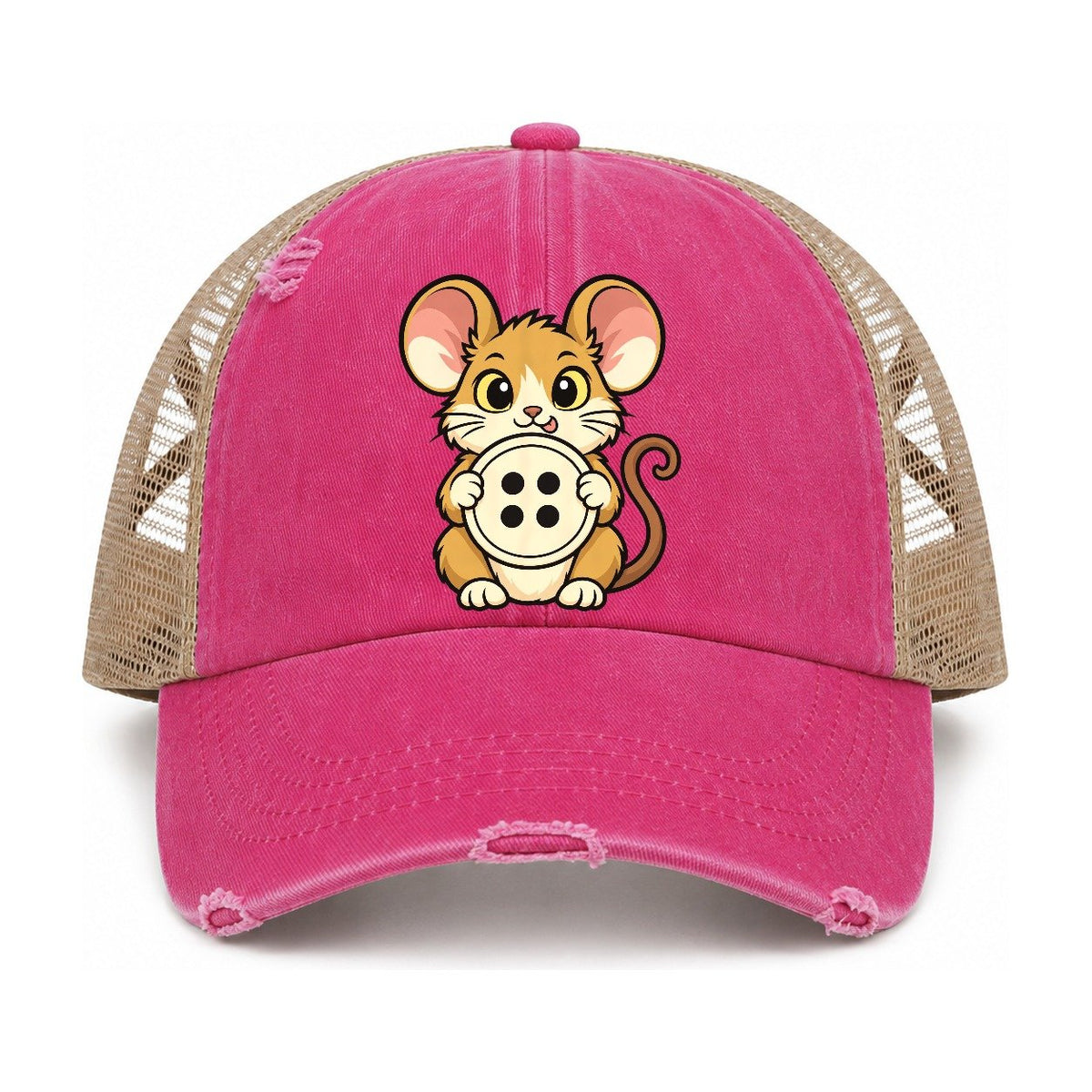 Raspberry-Khaki — front view