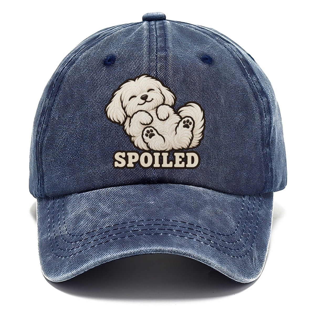 Maltese Spoiled Fan Favorites Classic Cap – Twilight Navy