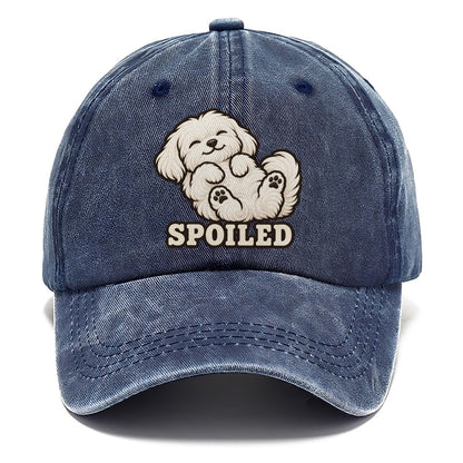 Maltese Spoiled Fan Favorites Classic Cap – Twilight Navy