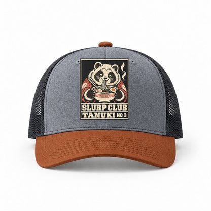 Heather Grey-Rust-Charcoal — front view