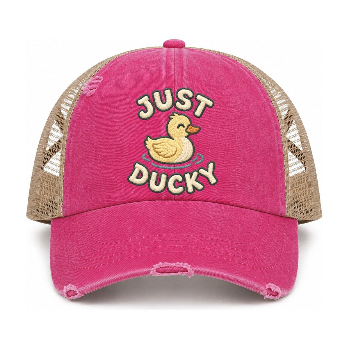 Raspberry-Khaki — front view