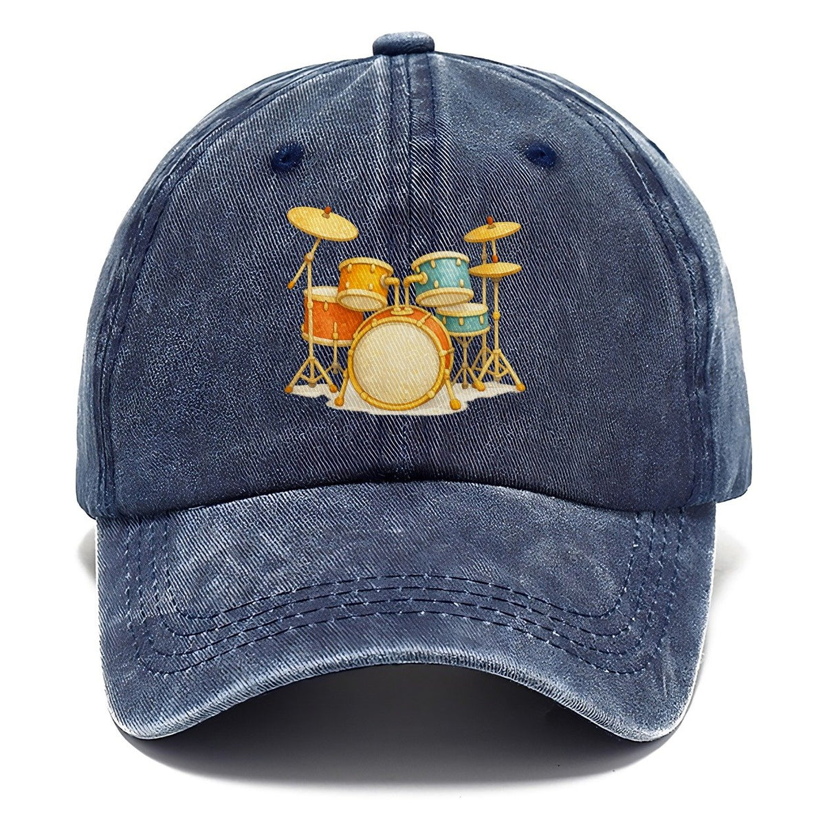 Colorful Drum Kit Classic Cap – Twilight Navy