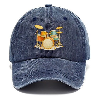 Colorful Drum Kit Classic Cap – Twilight Navy