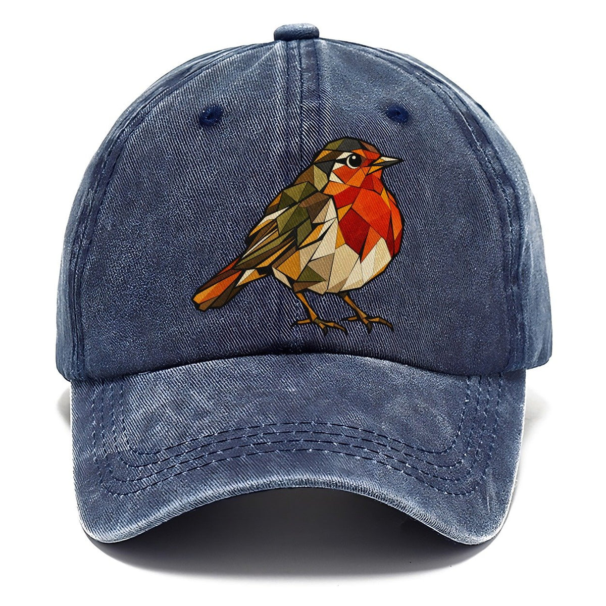 American Robin Wildwood Mosaic Classic Cap – Twilight Navy