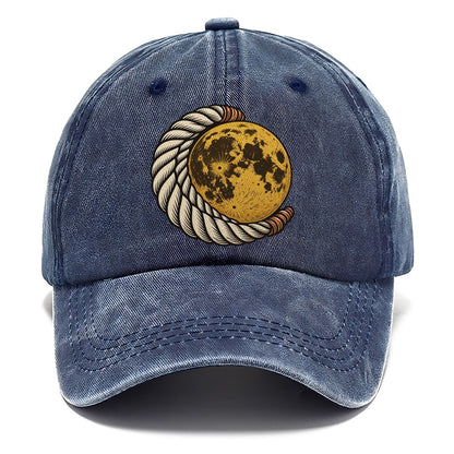 Lariat Moon Loop Sundown Familiars Classic Cap – Twilight Navy