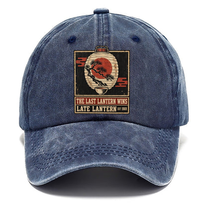 Late Lantern Izakaya Rules Classic Cap – Twilight Navy