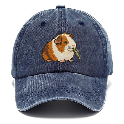 Guinea Pig Hay Bite Small Pet Logos Classic Cap – Twilight Navy