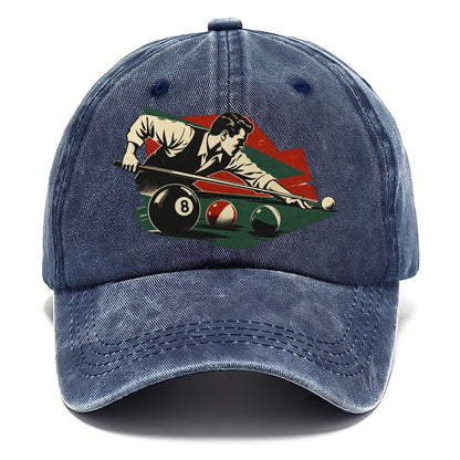 Pool Player with 8 Ball Classic Cap – Twilight Navy