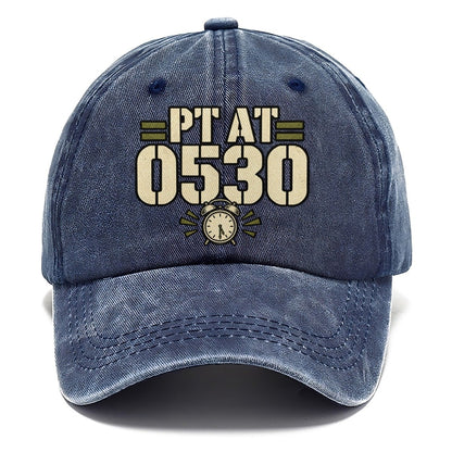 Pt At 0530 Barracks Wit Classic Cap – Twilight Navy
