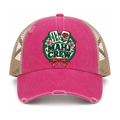 Raspberry-Khaki — front view
