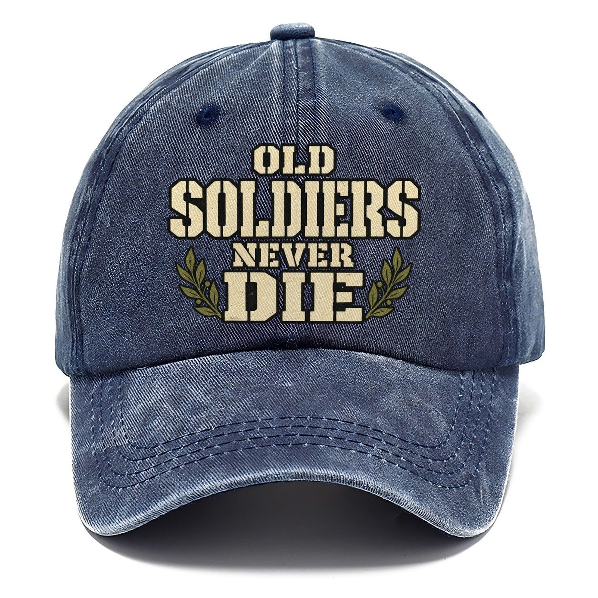 Old Soldiers Never Die Barracks Wit Classic Cap – Twilight Navy